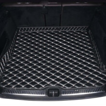 Leather Trunk Mats for NX 200T NX300h 20152021 Tailored Trunk Liner Raised Edges Waterproof AntiSlip BlackBeige