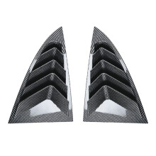 Achterruit Sluiterafdekking voor Model 3 Highland 2024 Louvre Zijventilatie Driehoekige Accessoires, Koolstof