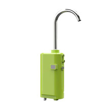 Scatola da Pesca un Induzione Intelligente Multifunzionale, Pompa 'Acqua, Pompa Booster, Pompa di Ossigeno per la Pesca All'Aperto-Verde