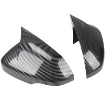 Cubierta del Espejo Retrovisor Cubierta del Espejo Lateral Tapa del Espejo Lateral para  R1T/R1S 2022-2024 Accesorios PatróN de Fibra de Carbono