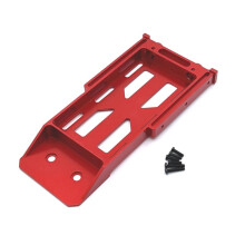 Metall-Upgrade-Batteriehalterung RC-Autozubehör für MN-Modell 1/12 MN128 MN86 MN86S G500 RC-Autozubehör Rot