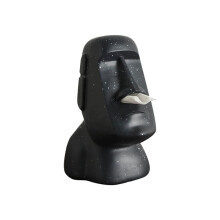 Napkin Box Nordic Style Stone Statue Nostril Tissue Box Napkin Paper Holder Box 3D Toilet Paper Home Decoration C