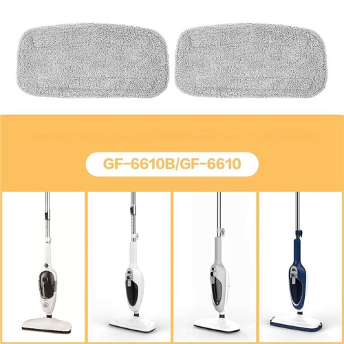 4-Pack Utbytesmoppdynor för GorFanty Steam Mop GF-6610 Tvättbar 1