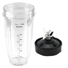 Ersatzteile für Mixer für  24Oz Cup 7 Lamellen-Extraktionsmesser für Nutri  Auto IQ BN801 SS101 BL480-30 BL641