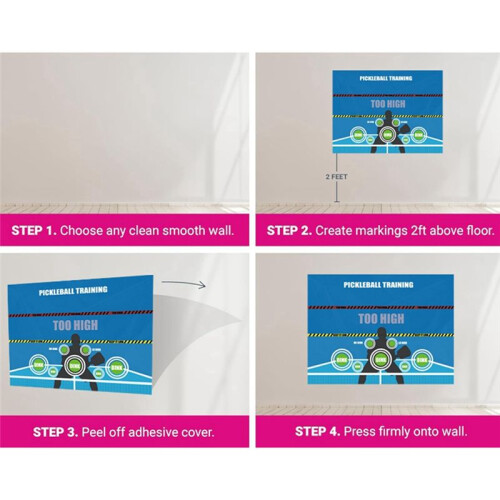 Pickleball Training Hitting Pad Improve Hitting Accuracy Training Pickleball Techniques 2