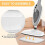 4-Pack Utbytesmoppdynor för GorFanty Steam Mop GF-6610 Tvättbar 3