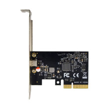 USB3.2 PCI-E Expansionskort USB 3.0 PCIe X4 20Gbps Industrial Speed Expansion Card ASM3242 för Stationära Datorer