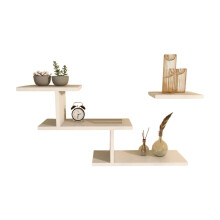 Support de Rangement Mural Sans Perforation Support de Décoration de Chambre à Coucher Support de Rangement Mural Support de Fleurs Support Mural