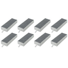 8 Pezzi Filtro al Carbone Attivo per HZ9VRCR0/per HEZ9VRUD0/per 17004796/per Neff 17004806 Cappa Aspirante