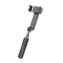72cm Anti-Shake Mobiele Telefoon Gimbal-Stabilisator Selfie Stick Aluminiumlegering Handheld Stabilisator Zwart