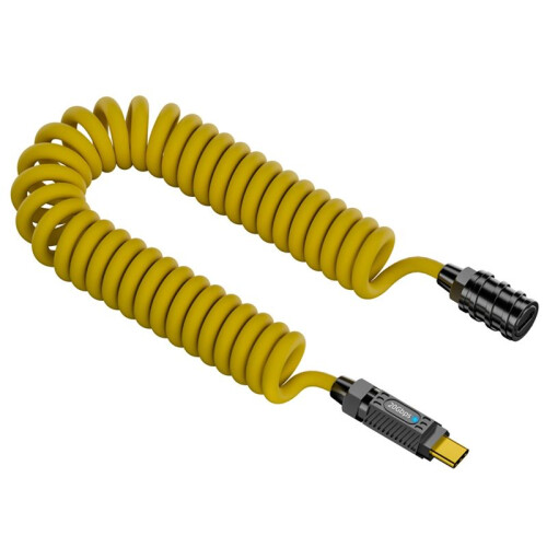 PD 140W Empalme Cable de Datos de Carga Rápida 20Gbps 8K HD USB C una C Cable de Resorte Tipo C Cable Extensor Escalable