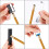 Kit Réparation Queue Billard, 2 Pinces Pointe Queue, 20 Pointes Queue, 2 Façonneurs, 5 Carrés Craie, 5 Embouts, 2 Raboteuses Pointe Queue, Pièce 5