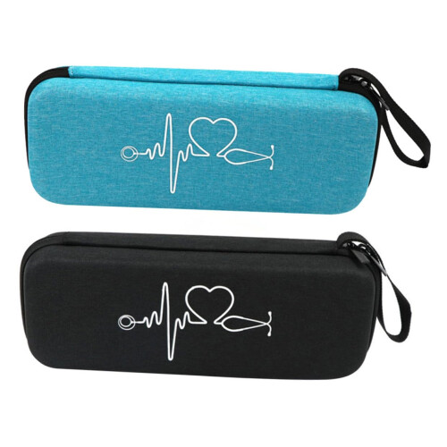 Portable Stethoscope Case For Shockproof Hard Box With Net Pouch SkyBlue Storage Bag For Doctors Nurses Students 1