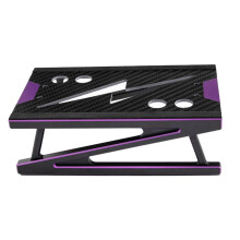 Aluminiumlegering Reparatiestation Werkstandaard Montageplatformhouder voor 1/8 1/10 RC Auto Universeel Paars