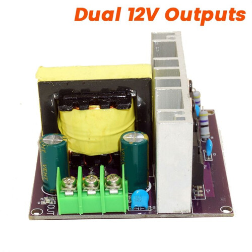 Audio Module Single  12V to  12V Subwoofer Car Audio Modification Amplifier Isolation Boost Dual Power Module 2