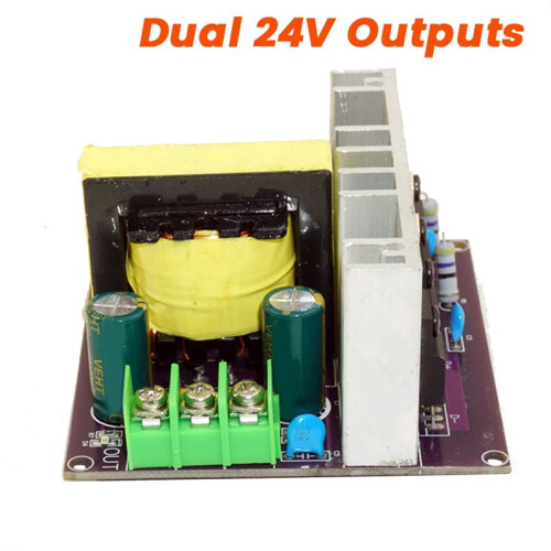 Audio Module Single  12V to  24V Subwoofer Car Audio Modification Amplifier Isolation Boost Dual Power Module 1