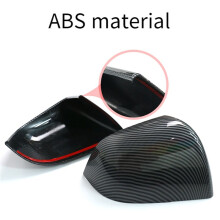 Cubierta de Espejo Retrovisor Negro Mate, Cubierta de Espejo de Puerta Lateral, Tapa de Espejo Lateral Exterior para  Modelo y 2017-2023