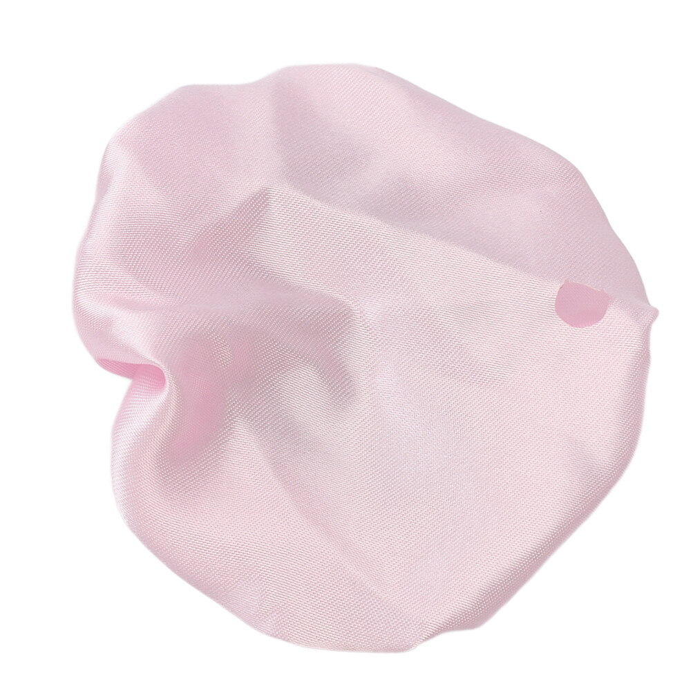 Pink Fabric Drink Cover With Straw Hole For Spiking Prevention