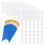 20 Strips 120 Cans Empty Paint Jar Cups Pieces Bru 1