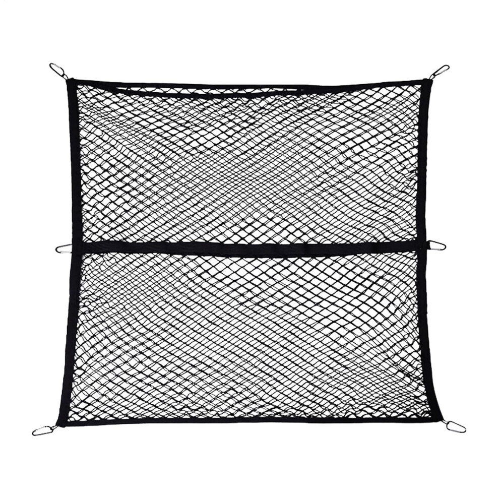 Heavy Duty Cargo Net Truck Bed Organizer Double Layer Elastic Mesh For Camping Gear And Luggage 9199774884716