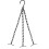 10PC Adjustable Length Iron Chains With Double Hooks For Hanging Solutions In Any Environment 1