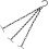 10PC Adjustable Length Iron Chains With Double Hooks For Hanging Solutions In Any Environment 2