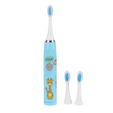 Battery Operated Sonic Toothbrush Kids Electric Brush Vibration Speed Control Soft Bristles Dentist Recommended Brush Long Battery Life Waterproof