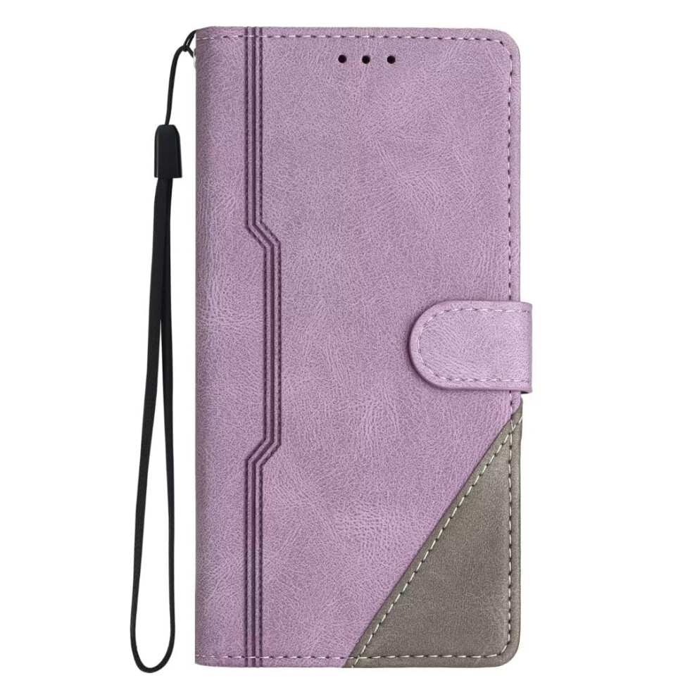 Shockproof Soft Leather Book Wallet Card Holder Magnetic Closure Kickstand Flip Cover For Iphone 17 Purple 9382693119940
