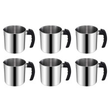 6X Candle Making Pouring Pot, 44 Oz Double Boiler Wax Melting Pot, Candle Making Pitcher, Heat-Resistant Handle