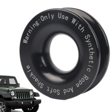 Winch Puller Block RustProof Winch Accessory Kit, 41,000 Lb OffRoad Recovery, AllTerrain Pulley, HeavyDuty Black
