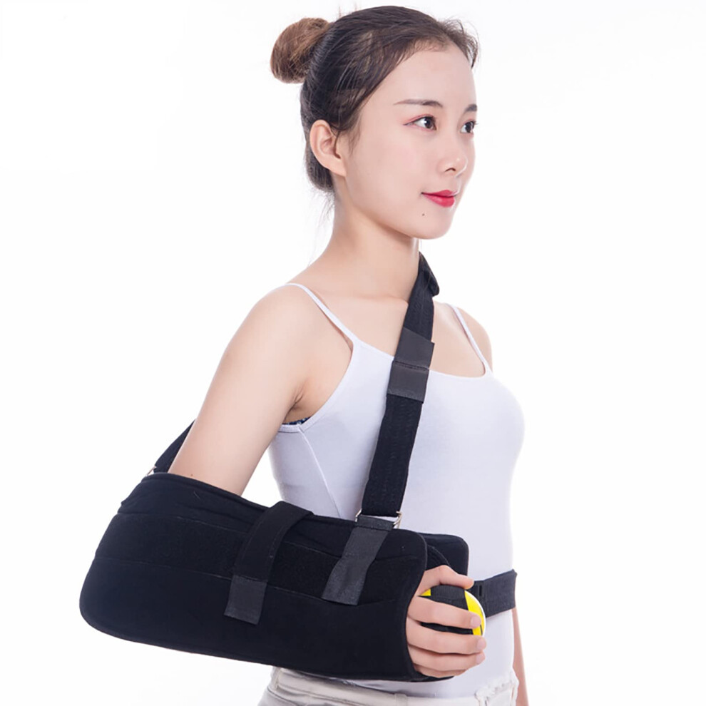 Arm Sling Immobilizer Shoulder Immobilizer With Abduction Pillow PostOp Arm Brace PostHumeral Fixator Size L