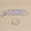 10 pcs Small round transparent plastic coin capsules box 33mm 7