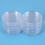 10 pcs Small round transparent plastic coin capsules box 33mm 5