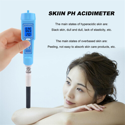 Acidity Pen Waterproof Pocket Tester Digital Acidity Meter Temperature Display Easy Calibration 1