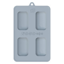 Set of 2 Flexible Silicone Toaster Covers with Dustproof Protection and Easy Clean Gray