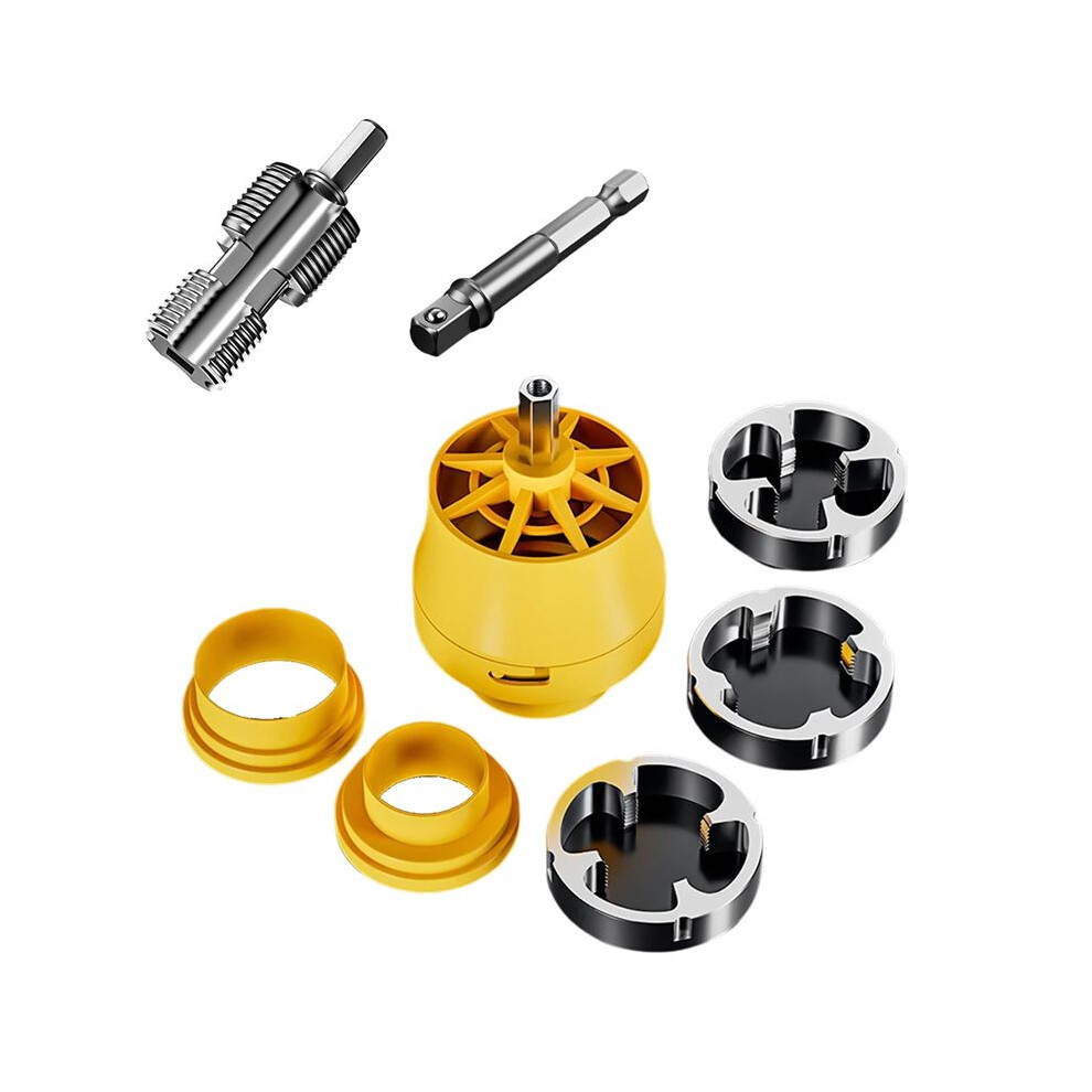 8Pcs 4 Points 6 Points Ppr Water Pipe Internal Thread Opener Ppr Pipe Threader Tapered Pipe Thread Tap Pvc Plastic Pipe 6032119060051