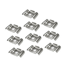 10Pcs Reinforced Fence Brackets Fence-304 stainless steel