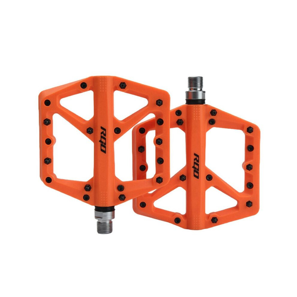 Rgo Bike Pedal Ultralight Du Bearing Mtb Bicycle Pedals Road Bike Cycling Accessories Orange 6031550857695