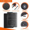 Electronic Coaching Board, 16Inch LCD Screen Strategy  Board with Lock Function for Basketball,Vertical Basketball 8