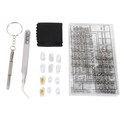 Assorted Size Screws For Watch Clock Eye Glasses Optician Watchmaker Repair Part Tool