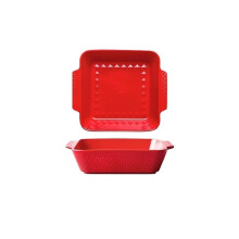 Lasagna 1500ML Baking Bowl Ceramic Rectangular DoubleEar Baking Dish Microwave Safe For Pumpkin