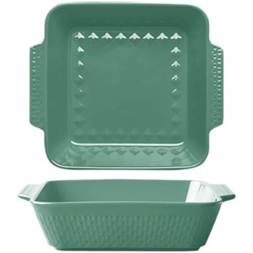 Lasagna 1500ML Baking Bowl Ceramic Rectangular DoubleEar Baking Dish Microwave Safe For Pumpkin 2