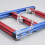 ITX Open Computer Case Bracket Aluminum Alloy DIY Frame Blue Red 9