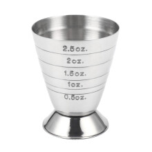 Measuring Shot Cup Ounce Jigger Bar Cocktail Drink Mixer Liquor Measuring Cup Mojito Measurer Milk Coffee Mug Stainless Steel