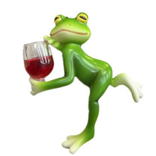Benutzerfreundlicher Frosch-Figurentopf zum Aufhängen als