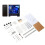 Aluminum ITX Open Case Bracket for Mini PC, Silver, 17x17cm 6