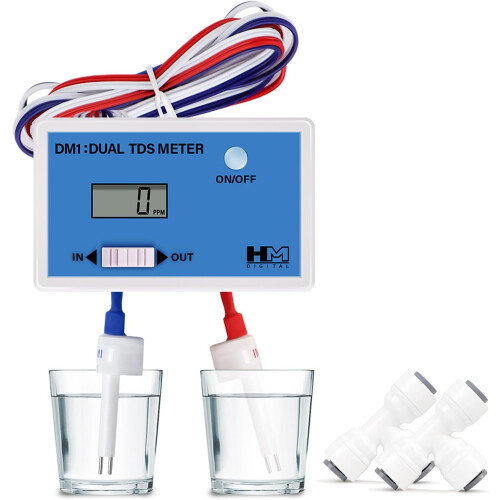 Double Probes Water Monitors Model For Realtime Conductivity Testing In Home Aquarium Easy Data Reading 1