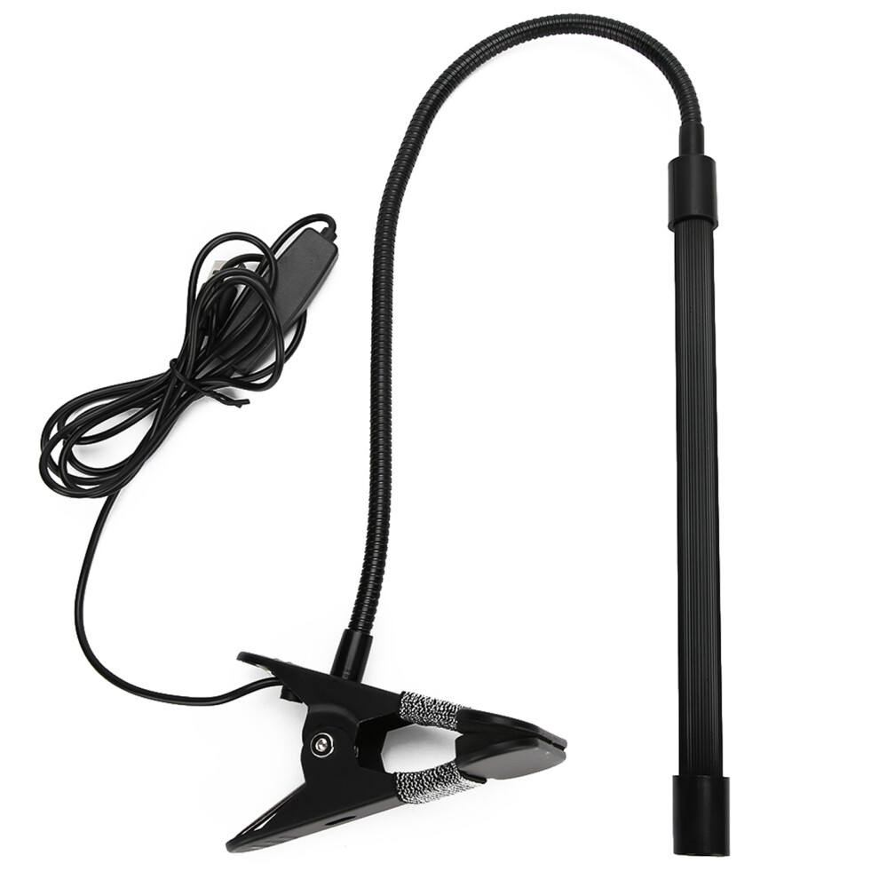 USB Desk Lamp, Stable Clamps & Nighttime Reminder for Reading, Working, and Learning, Energy Efficient 360 Flexible Gooseneck For Halloween Parties