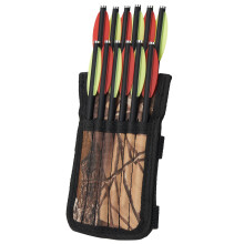 6/12 Hole Arrows Bag Portable Short Arrows Bag Archery Quiver Bolts Holder For 6.5 Inch Bolts DoubleSided