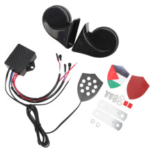 Auto LKW SUV Elektrische Hupe System 12V 150dB Alarmsignal Fernbedienung Universeller Einbau